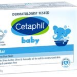 Cetaphil Baby Cream, Face & Body Moisturizing Cream | Advance Protection | Gentle & Soft with Organic Calendula 85gm&Cetaphil Baby Mild Bar 75gm, Kids Soap for Bath, White, Medium - Fast Shipping to USA & Canada