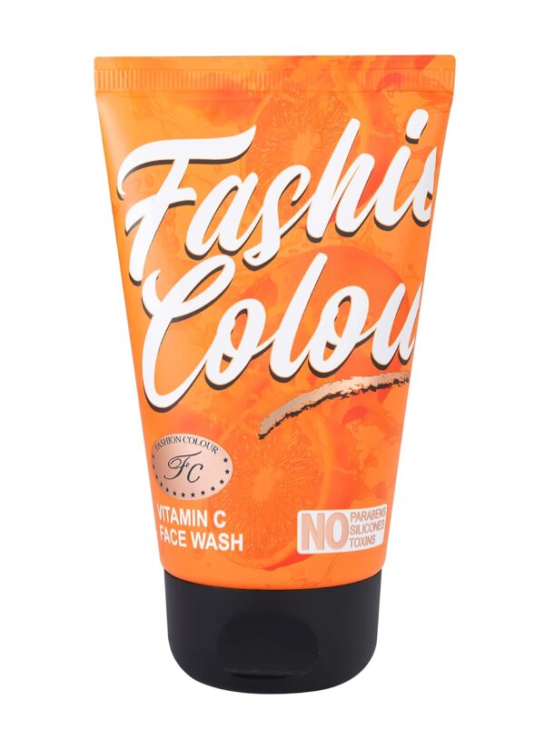 Fashion Colour Vitamin C Face Wash For Skin Radiance and Cells Regeneration With Lemon Extracts And Orange Extracts (130g) - Fast Shipping to USA & Canada