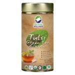 Organic Wellness Tulsi Green Tea Classic 100 Gram Tin - Fast Shipping to USA & Canada