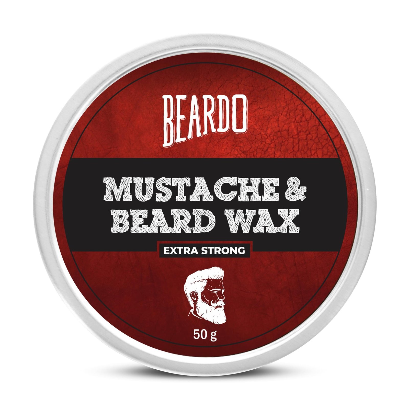 71QaPEVFJ6L-1.jpg Beardo Beard and Mustache Wax, 50 gm | Beard Wax for Beard & Mustache Styling | Long Lasting Extra Strong Hold Wax for Men | Beard Hair Wax for Smooth, Shiny & Healthy Beard - Fast Shipping to USA & Canada - Image 1