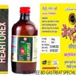 Rex Remedies Heartorex Syrup (500ml with free shandaar Rose Water Dropper) Benificial For for anxiety, stress, depression, palpitation & increased pressure of blood