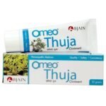 Bjain Omeo Thuja Homeopathic Ointment, 30 grams for of skin complaints (warts, crippled nails, growths & eruptions) - Fast Shipping to USA