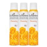 Enchanteur Charming Perfumed Deo Spray for Women with 24-Hours Odour Protection| Long-Lasting Floral French Fragrance| Refreshing & Gentle Deo Spray| 150ml (Pack of 3) - Fast Shipping to USA & Canada