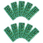 DR. MOREPEN Pudina Gels Acidity Relief Medicine For Indigestion And Gas Relief, 10 Digestive Capsules, Pack of 10 (10x10) - Fast Shipping to USA