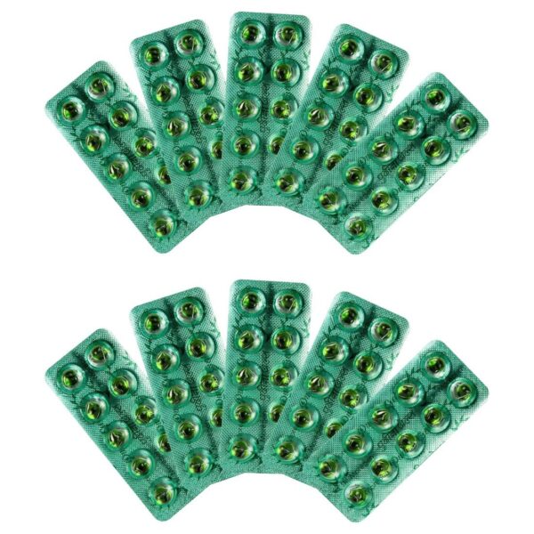 DR. MOREPEN Pudina Gels Acidity Relief Medicine For Indigestion And Gas Relief, 10 Digestive Capsules, Pack of 10 (10x10) - Fast Shipping to USA