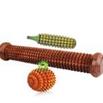 FA INDUSTRIES Acupressure Roller for Hand and Foot massager (12 x 2.5 Inch) Pain relief Wooden Massager Combo with palm balls massager (2 x 2 Inch) and karela massager (5 x 1 Inch) for Body Stress - Fast Shipping to USA