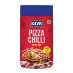 Keya Pizza Chilli Flakes | Natural Chilli Flakes | Dry Red Chilli Flakes| Seasonings |Multipurpose Seasoning| Zero added Colours, Fillers, Additives & Preservatives | 100% Natural | Perfect for Pizza, Pasta, Chilli Potato, Sweet Corn, Makhana| 70g - Fast Shipping to USA & Canada
