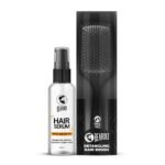 Beardo Instant Shine Hair Combo for Men (Pack of 2) | Serum 50ml, Detangling Brush | Smooth & Shiny, Nourished & Volumnized | Get Salon-like Shine & Smoothness at Home - Fast Shipping to USA & Canada