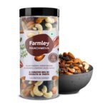 Farmley Panchmeva Dry Fruits Mix, 405g I Fit for Fasting | Healthy Snacks Mixed Nuts Cotain Almonds, Cashews, Dates, Black Raisin, Green Raisin - Fast Shipping to USA & Canada