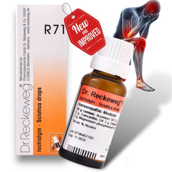 KRIG'S Dr Reckeweg R71 Sciatica_Drops Homeopathic Medicine - 22Ml - 1 Bottle - Fast Shipping to USA