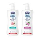 Chicco Mild Body Wash Set - Refresh & Relax (2 x 500ml Bottles) - Fast Shipping to USA & Canada