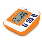 Dr. Morepen Arm Blood Pressure Monitor Model BP-14,White,Orange - Fast Shipping to USA