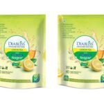 Diabliss Herbal Lemon Tea 500g Pouch - Refreshing Taste Low Glycemic Index (GI) Food Sugar Free Pack of 2 - Diabetes