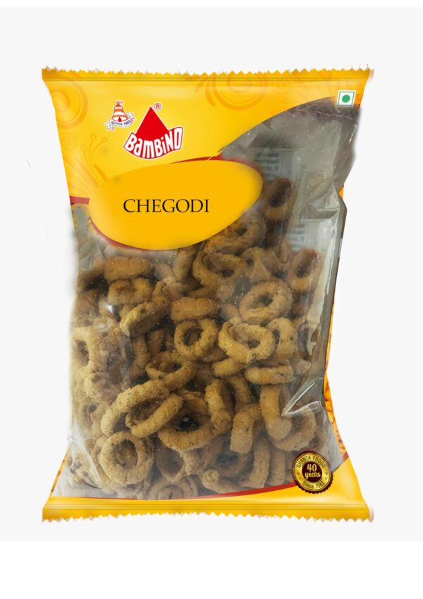 Bambino South Indian crispy snack Chegodi 800 Gms - Fast Shipping to USA & Canada