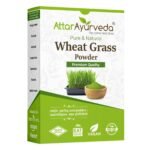 Attar Ayurveda 100% Natural Wheat Grass Powder (100 Gram) | Pure, Preservative free, Non-GMO | Immunity booster, De-Toxifying, Support healthy metabolism - Fast Shipping to USA