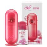 Godrej aer Rose Matic Kit (Machine + 1 Refill) - Automatic Room Fresheners with Flexi Control Spray | Petal Crush Pink | 2200 Sprays Guaranteed | Lasts up to 60 days (225ml) - Fast Shipping to USA & Canada