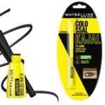 Maybelline New York Colossal Bold Eyeliner Matte Finish, Black, 3g and Colossal Kajal, Black, 0.35g and Hypercurl Mascara Waterproof, Black, 9.2ml - Fast Shipping to USA & Canada