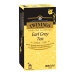 Twinings Earl Grey Tea, 100 Teabags, Premium Black Tea, English Classic Range, Light Strength, Mild & Refreshing Flavour, 200 Gm, Pack of 1 - Fast Shipping to USA & Canada