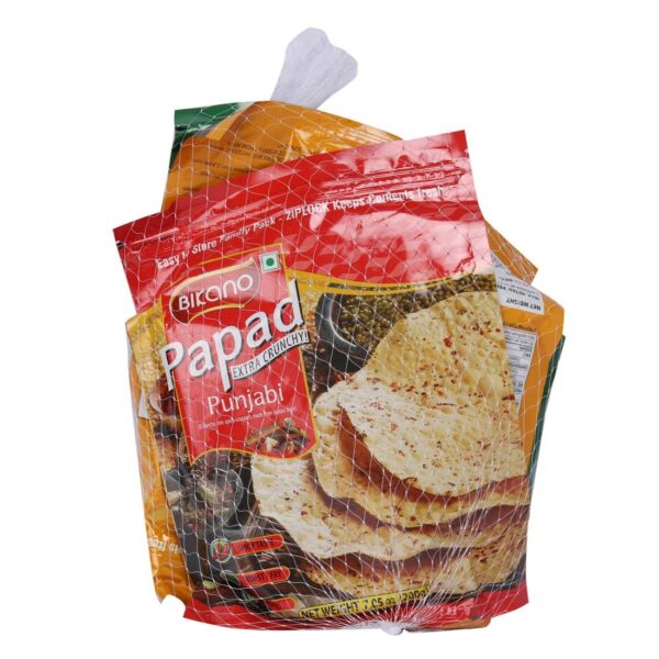 Bikano Papad 3 in One Combi, 600g - Fast Shipping to USA & Canada