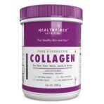HealthyHey Nutrition Collagen Powder|Collagen Supplement for Glowing Skin|Pure Hydrolysed Collagen Powder for Women & Men|Unflavoured - Pack of 1-250 grams - Fast Shipping to USA