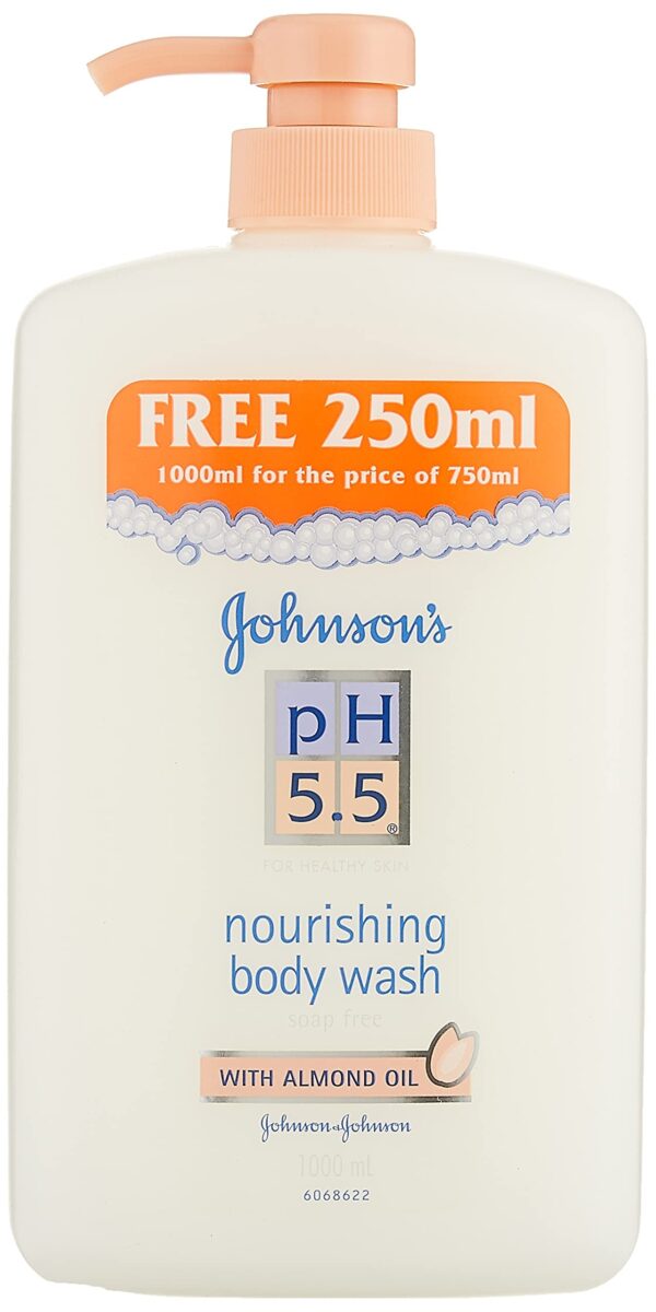 Johnson's Baby Ph 5.5 Nourishing Bodywash with Almond Oil (1000 ml)
