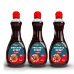 Abbie's Pancake Syrup, 710 ml Pack of 3 Authentic American Recipe | Use on Pancakes, Waffles, Ice Creams, Crepes, French Toast - Fast Shipping to USA & Canada