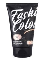 FASHION COLOUR CHARCOAL FACEWASH | Detoxifies Skin | Unclogs Pores | Anti-Pollution| Deep Pore Cleaning & Oil Control | Skin Purifying & Deep Detox Formula | For Men & Women | 130g - Fast Shipping to USA & Canada