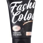 FASHION COLOUR CHARCOAL FACEWASH | Detoxifies Skin | Unclogs Pores | Anti-Pollution| Deep Pore Cleaning & Oil Control | Skin Purifying & Deep Detox Formula | For Men & Women | 130g - Fast Shipping to USA & Canada