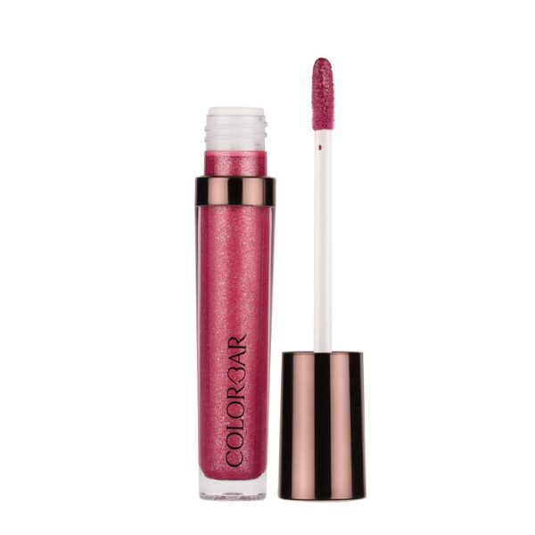 Colorbar Starlit Lip Gloss-Ray, Pink, 6 ml- Glossy Finish |Combination | Smudge Proof | Transfer Proof | Long Wearing | Paraben Free | Lightweight| Medium Skin Tone - Fast Shipping to USA & Canada