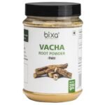 Bixa Botanical Vacha Powder 200gm / Sweet Flag Root/Acorus Calamus/Calamus Root, Supports Skin & Hair Pack of 1