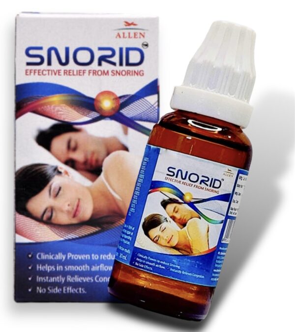 KRIG'S Allen Snorid Drops Homeopathic (2 X 30Ml) - Snorrelief - Fast Shipping to USA