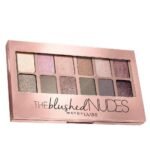 Maybelline New York Eyeshadow Palette, 12 Highly Blendable Shades, Matte and Sheen Colours, The Blushed Nudes, 9g - Fast Shipping to USA & Canada