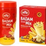 MTR Badam Drink Mix Jar 500g and 450g Refill combo pack - Fast Shipping to USA & Canada