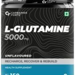 Carbamide Forte L Glutamine Supplement for Men | L Glutamine Powder 5000mg | Glutamine Supplement for Men | Post Workout Muscle Recovery Supplements - Unflavoured - 150 grams - Fast Shipping to USA