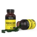 Bixa Botanical TURMERIC FORTE Curcumin Capsules with Organic pepper and Turmeric | Supports Healthy immunity 60 veg capsules (450mg) Pack of 1