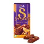 Cadbury Dairy Milk Silk Desserts Plum Cake Chocolate Bar, 140 g - Fast Shipping to USA & Canada