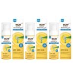 WOW Skin Science Sunscreen Gel For Dry Skin | SPF 50 PA++++ | With Aloe Vera & Hyaluronic | Hydrates Skin | Lightweight | Quick Absorbing | No White Cast | UVA & UVB Protection | 50 ml |Pack of 3 - Fast Shipping to USA & Canada