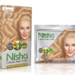 Nisha Cream Hair Color Rich Bright Long Lasting Hair Colouring For Ultra Soft Deep Shine 100% Grey Coverage Conditioning With Natural Herbs 60gm Jumbo + 40gm Sachet Pack (Ultra Blonde) - Fast Shipping to USA & Canada