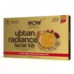 WOW Skin Science Ubtan Radiance Facial Kit for Glowing Skin|Helps Remove Tan and Gives Radiant Skin | 6 Easy Steps | Suitable for All Skin Types | Free Rose Water | Pack of 7 - Fast Shipping to USA & Canada