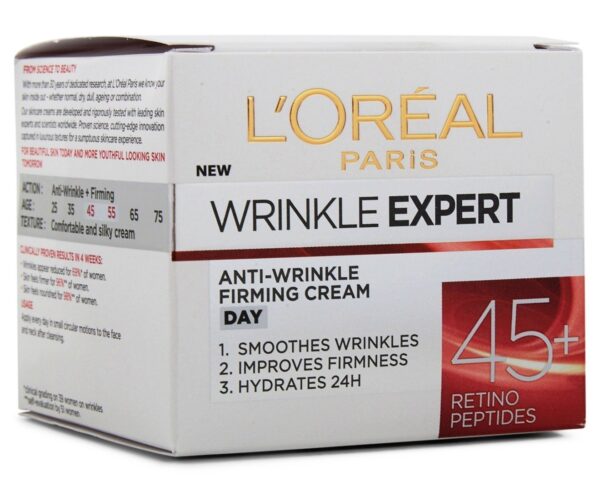 L'Oreal Paris Day Cream for Wrinkle (Combination, Normal Skin) 50ml - Fast Shipping to USA & Canada