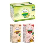 Diabliss Tea Premixes Combo - Lemon Tea 30 x 10g Sachets, Ginger & Masala - Each 10 x 10g Sachets. Instant Tea, For Wellness Conscious Diabetic Friendly