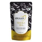 Oraah Masala Chai with Cardamom, Ginger, Black Pepper | Rich, Flavourful & Traditional, 150 Gms (Pack 1) - Fast Shipping to USA & Canada