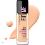 Maybelline Fit Me! Natural Full Coverage Foundation Cream For Combination Skin, Spf-18, Nude Beige 125, 30Ml, Pack Of 1 - Fast Shipping to USA & Canada