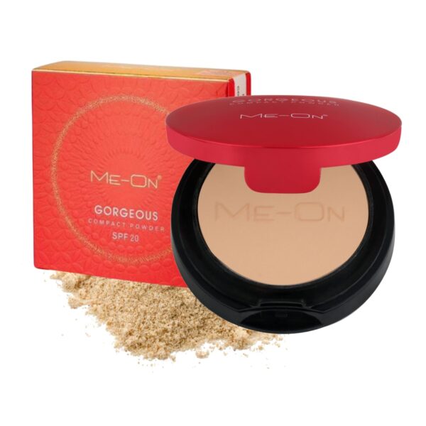ME-ON Gorgeous Compact (Shade 21 - Natural Beige) - Fast Shipping to USA & Canada