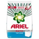 Ariel Matic Detergent Powder Top Load - 1kg | Removes 100 Tough Stains in 1 wash | Specially Designed for Washing Machines | Fresh Fragrance - Fast Shipping to USA & Canada