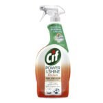 CIF Power & Shine Kitchen Cleaner Spray, Tough Grease & Stain Removal, Suitable for Chimney, Gas Stove, Hob, Tap, Tiles & Sink, 700ml - Fast Shipping to USA & Canada
