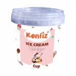 Konfiz Cup Ice Cream Stabilizer | Professional Ice Cream Stabilizer Powder | Perfect for Ice Creams and Frozen Desserts | Enhances Texture, Prevents Ice Crystals | Improves Creaminess & Smoothness for Ice Cream, Sorbet & Gelato | 75g - Fast Shipping to USA & Canada