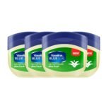 Vaseline BlueSeal Petroleum Light Hydrating Jelly 3.4oz (100ml) with Aloe Fresh (Pack of 4) - Fast Shipping to USA & Canada