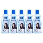 Parachute Advansed Jasmine, Non Sticky Coconut Hair Oil, For Shiny & Strong Hair, 90 ml (Pack of 5) - Fast Shipping to USA & Canada