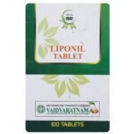 VAIDYARATNAM Liponil Tablet -100 Tablets with free pachak methi